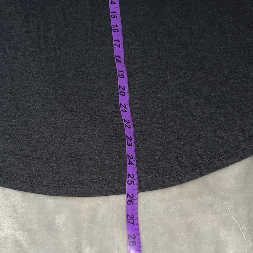 Graphic Sleeveless Tank Top - Charcoal - Picture 5 of 5